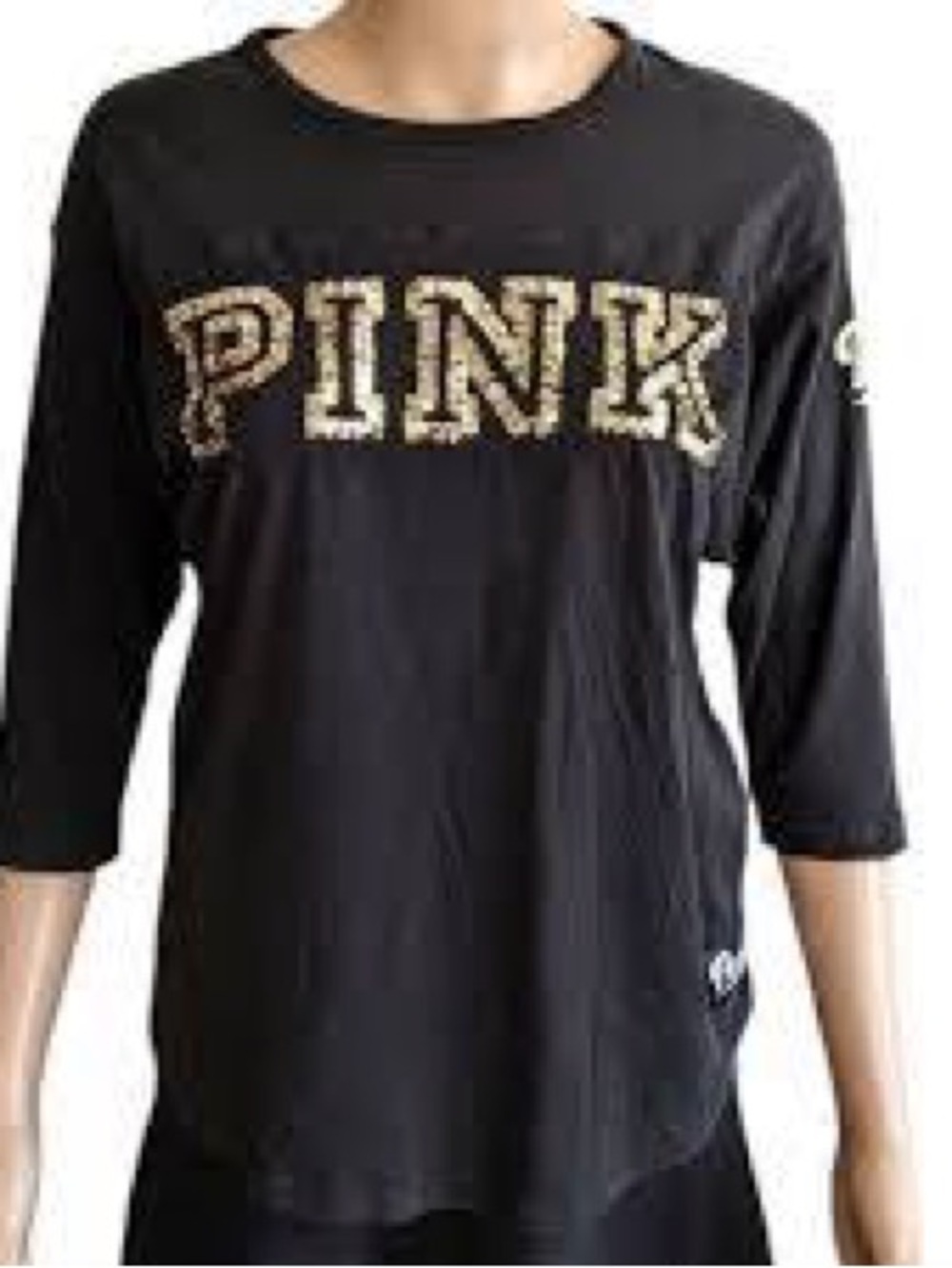 PINK Victoria's Secret Black Top